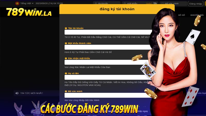 Chi tiết các bước đăng ký 789win cho tân thủ