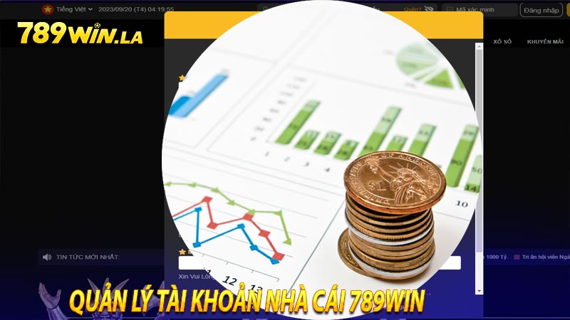 Cách quản lý tài khoản nhà cái 789win