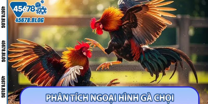 Phân tích ngoại hình gà chọi